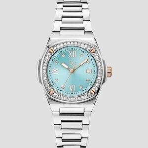 Guess by Marciano Silver and Aqua Watch